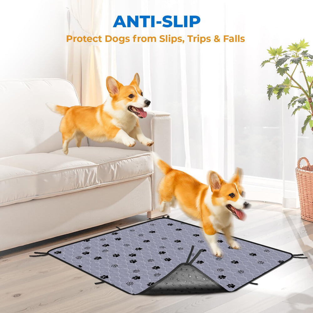 Fostanfly breathable fabric pee pad adds comfort for pets.