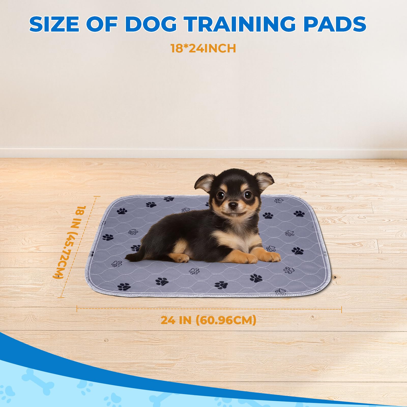 Fostanfly puppy pad-absorbent-layer highlights 500-800 ml capacity for spills