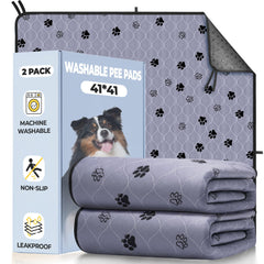 Fostanfly washable pee pad surface with soft quilted top for pet comfort and reuse