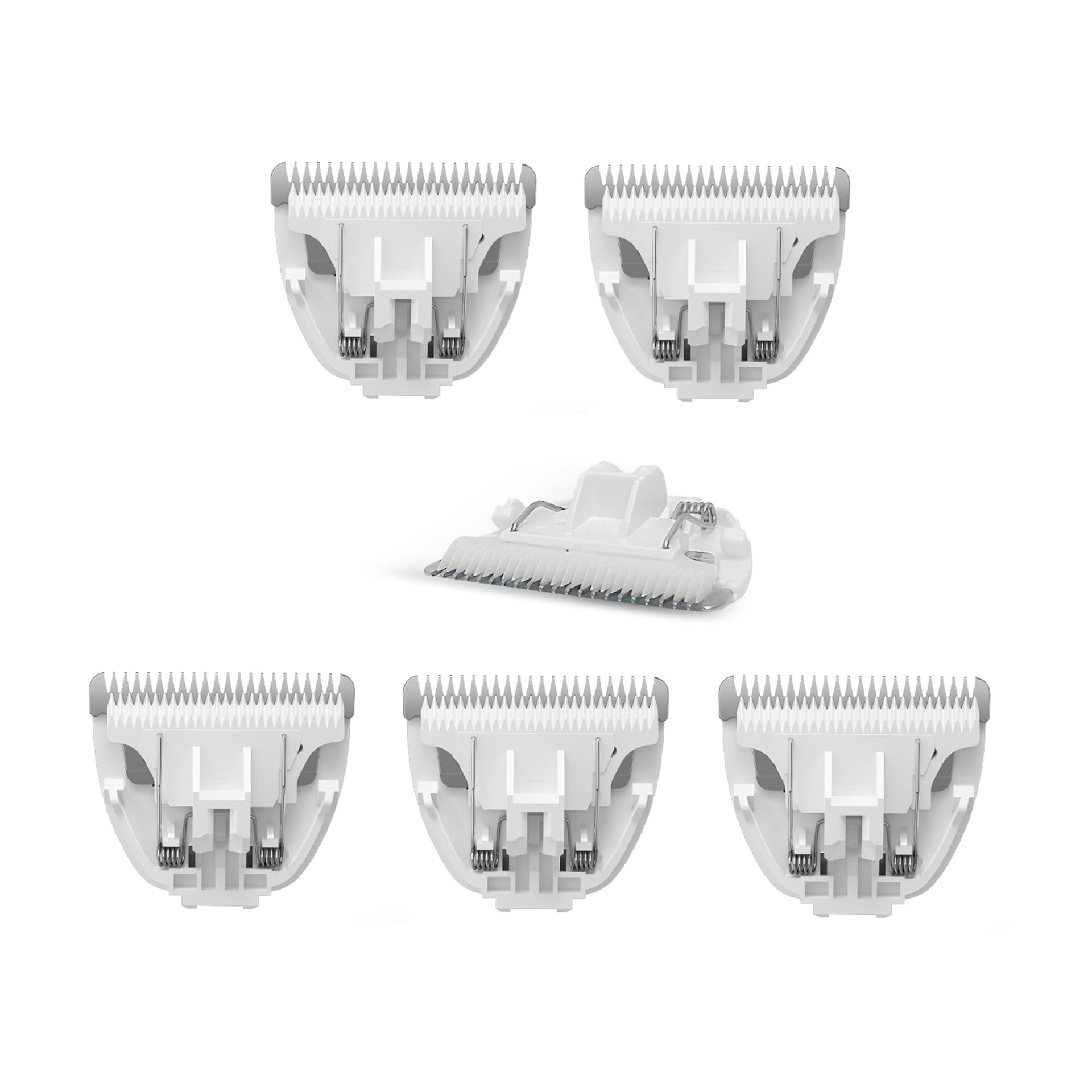 Founouly 6-pack blades packaging for quick home grooming replacement