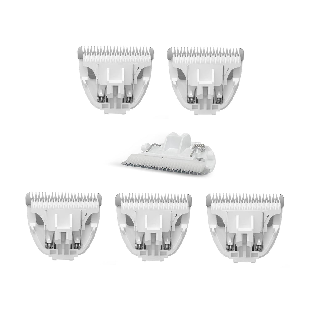 Founouly 6-pack blades packaging for quick home grooming replacement