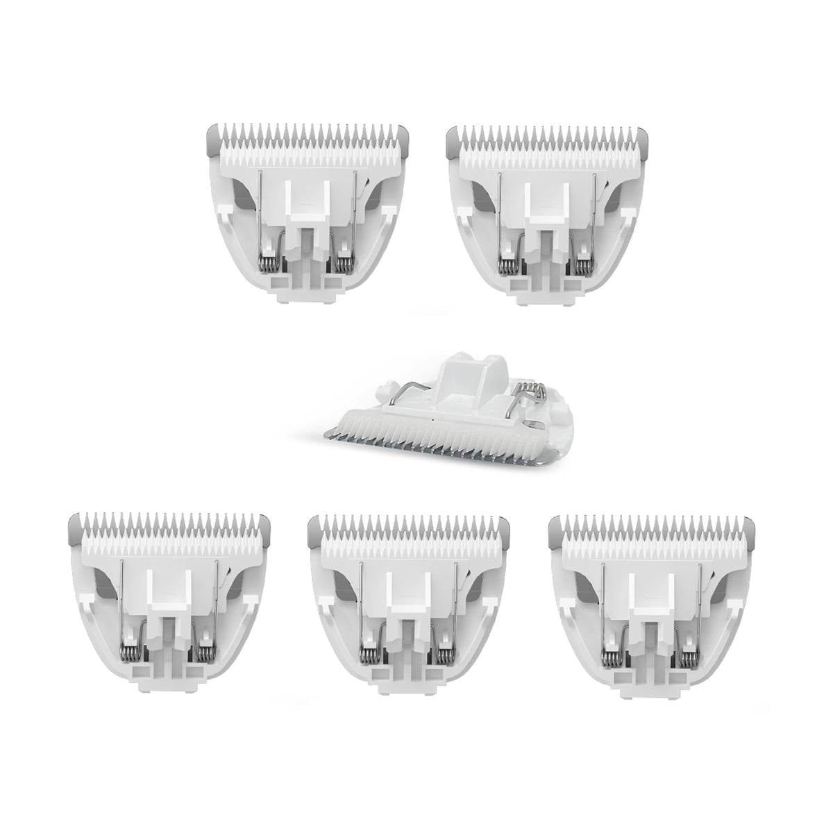 Founouly 6-pack blades packaging for quick home grooming replacement