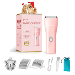 Founouly clipper waterproof body enables easy cleaning after grooming sessions.
