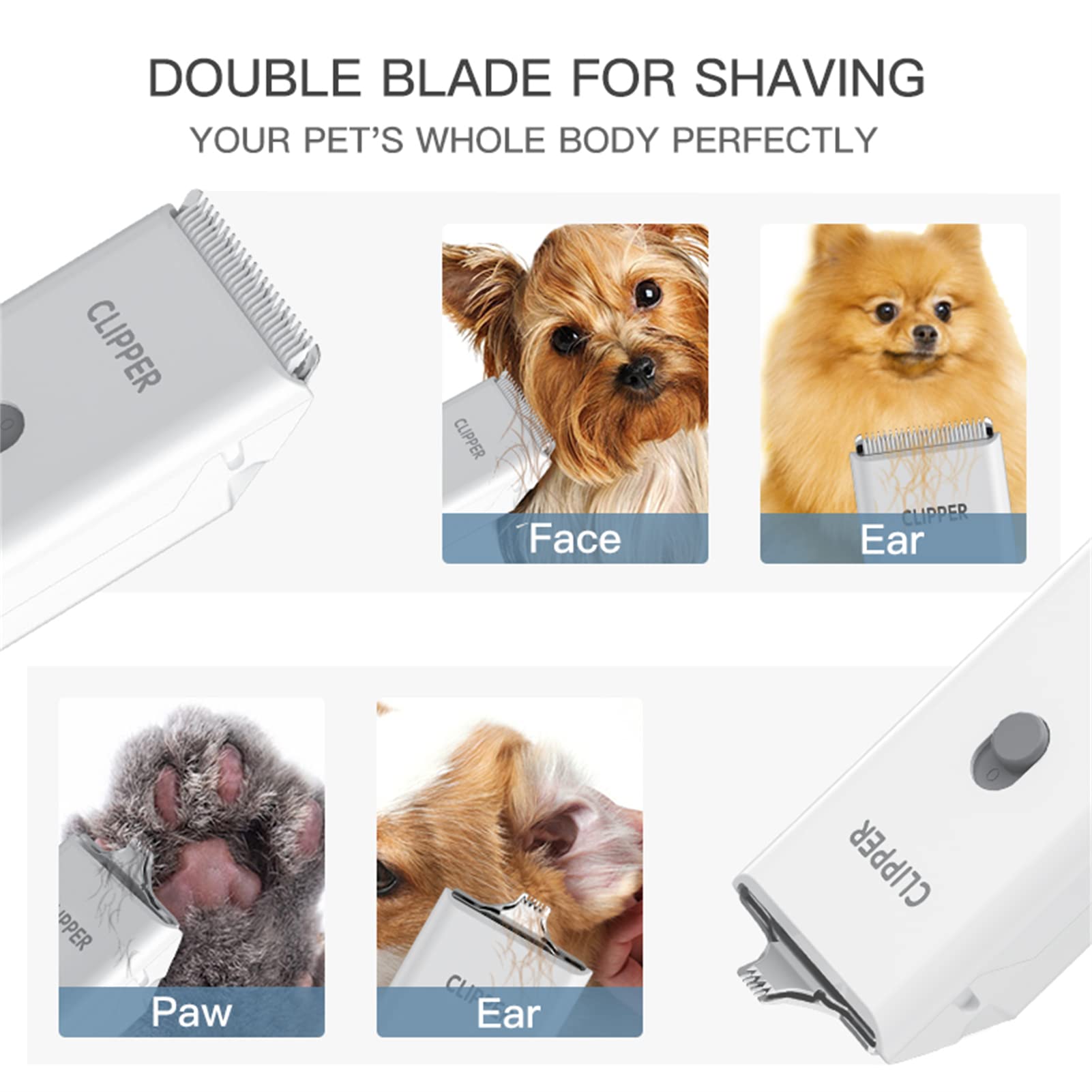 Founouly cordless rechargeable unit ready for travel