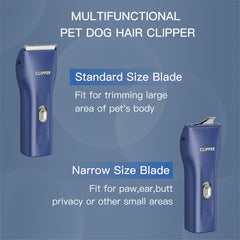 Founouly IPX7 waterproof clipper designed for easy cleaning after grooming.