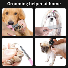 Founouly IPX7 waterproof clipper simplifies cleaning after grooming sessions.