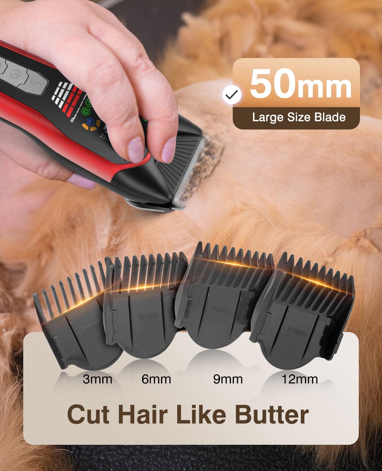Founouly TS066 180-minute battery for long grooming sessions