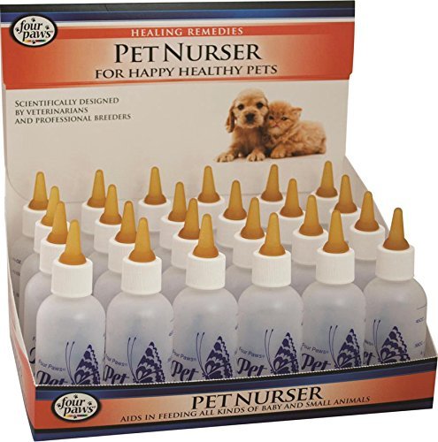 Four Paws Nurser Bottles 24-pack 2oz for versatile small-pet feeding and easy care routines
