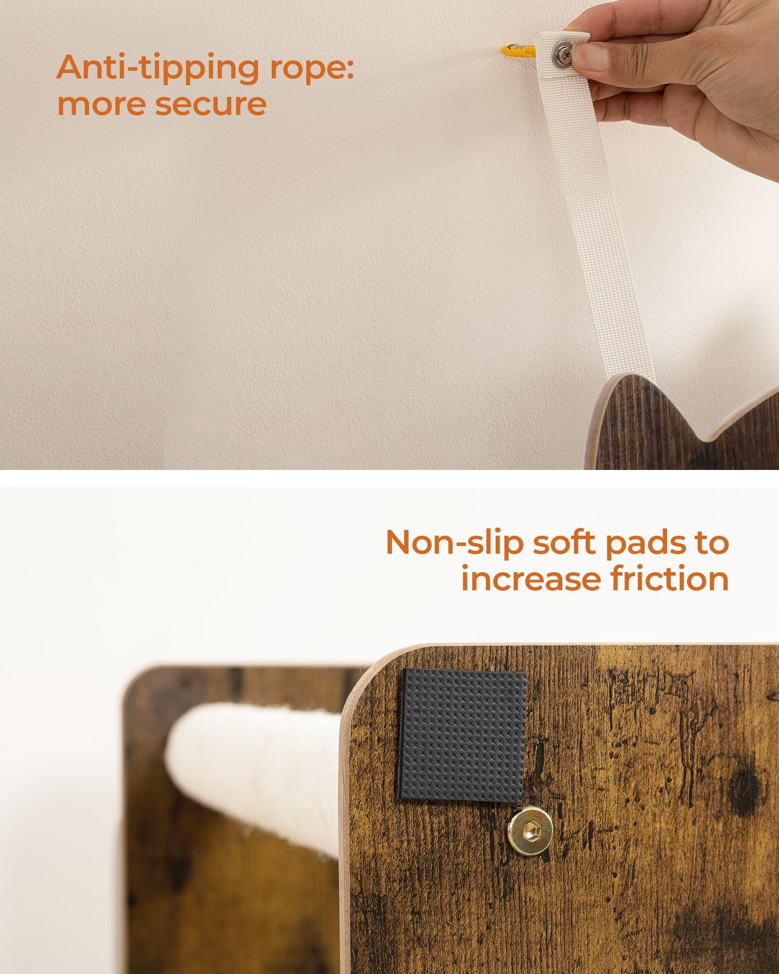 FourFurPets removable cushions simplify cleaning and maintenance