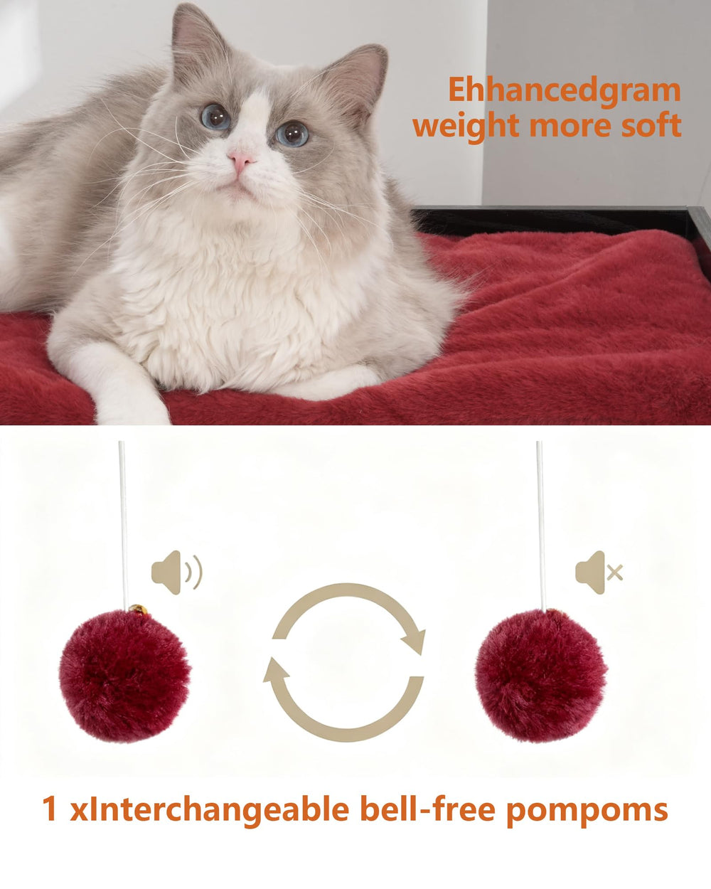 FourFurPets cat tree 43-7 easy assembly with clear instructions