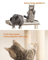 FourFurPets anti-tip kit adds wall stability for safe indoor use.