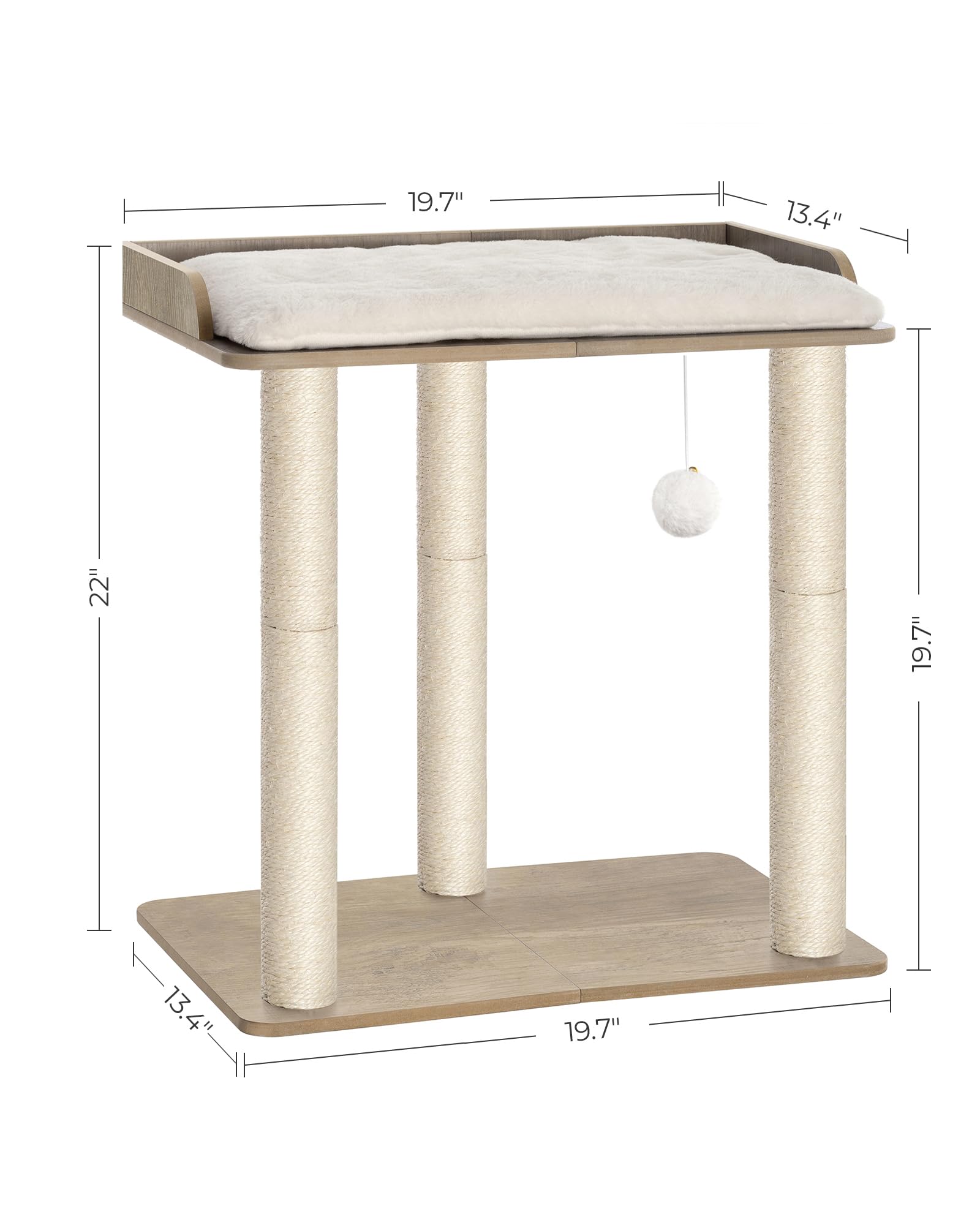 FourFurPets simple assembly in minutes using universal screws.
