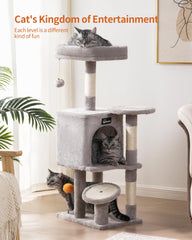 FourFurPets spring-loaded ball keeps kittens entertained during play.