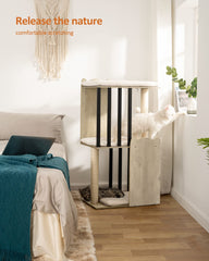 FourFurPets natural sisal posts invite scratching and furniture protection.