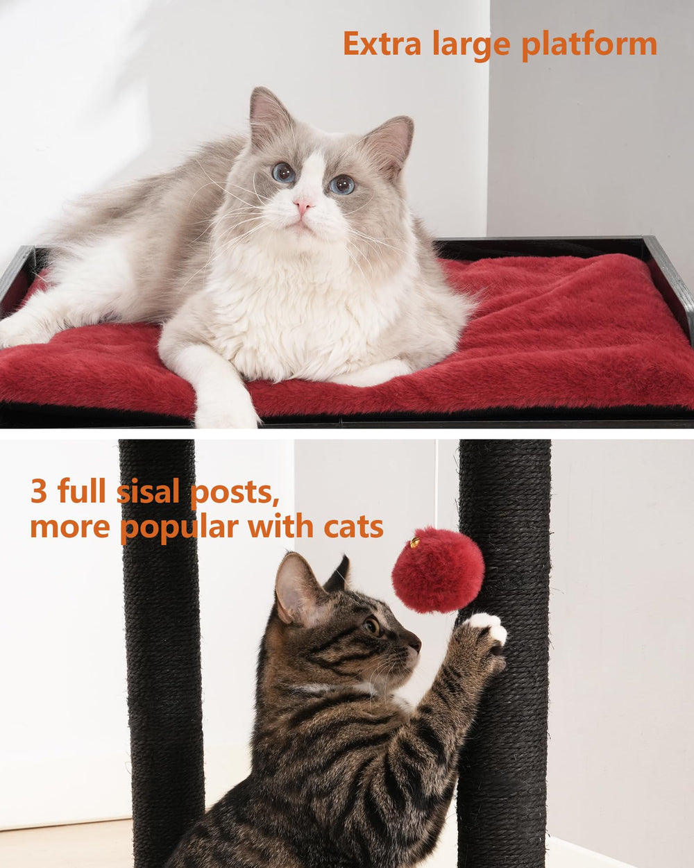 FourFurPets soft plush cushion closeup emphasizing comfortable resting surface.