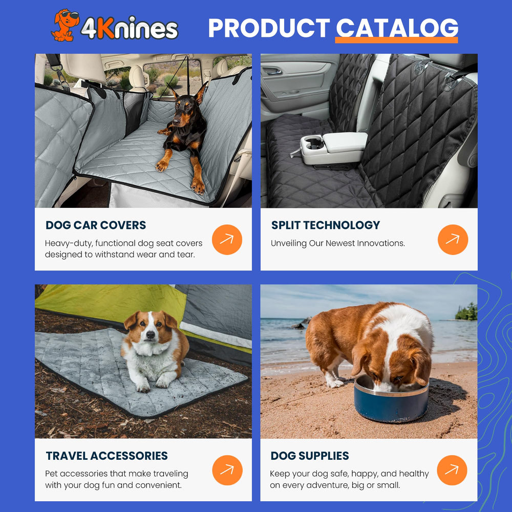 4Knines dog bed cover shields bedding to reduce mess and simplify maintenance.
