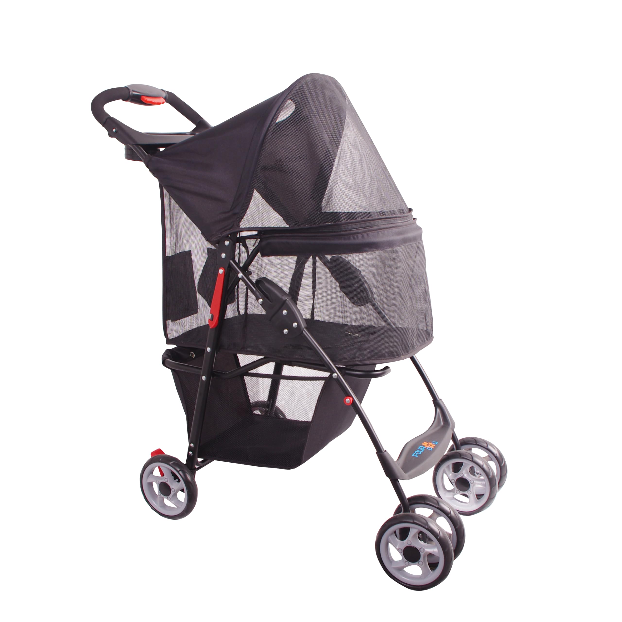 FOURPAW stroller water-resistant fabric protects against splashes during walks