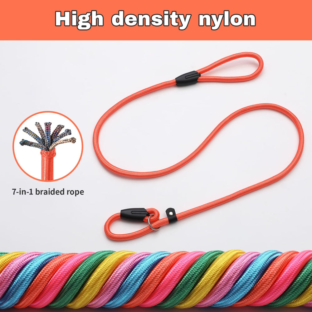 FOVRLZSE light blue slip lead ensures easy handling during dusk walks.
