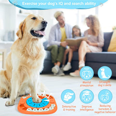 FOXMM dog puzzle toy uses food-safe PP material for durable play