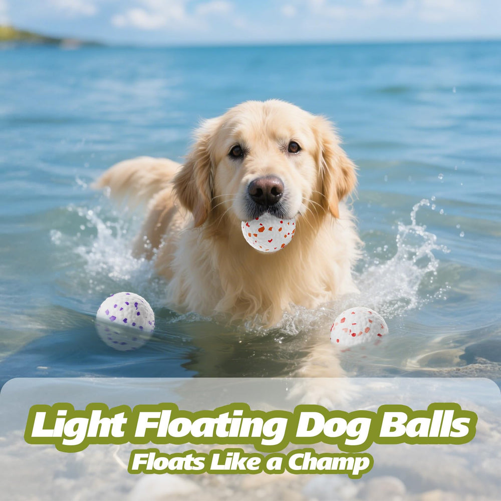 FOXMM E-TPU dog balls durable material for long-lasting fetch sessions.