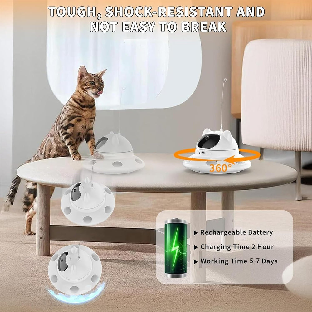 Foyoilait handheld laser flashlight enables night-time interactive moments.