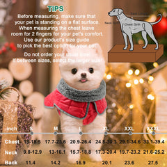 Fragralley dog winter coat with harness hole enables secure, comfortable walking.