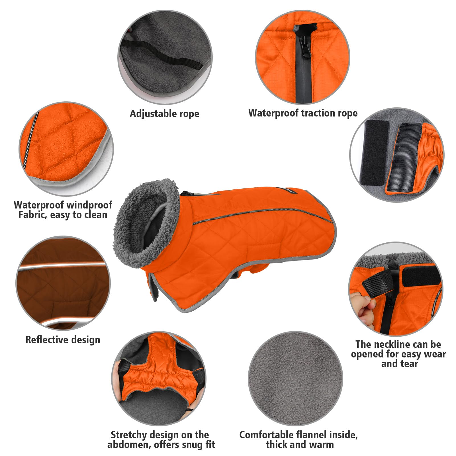 Fragralley reflective strips enhance nighttime visibility for safer evening walks.