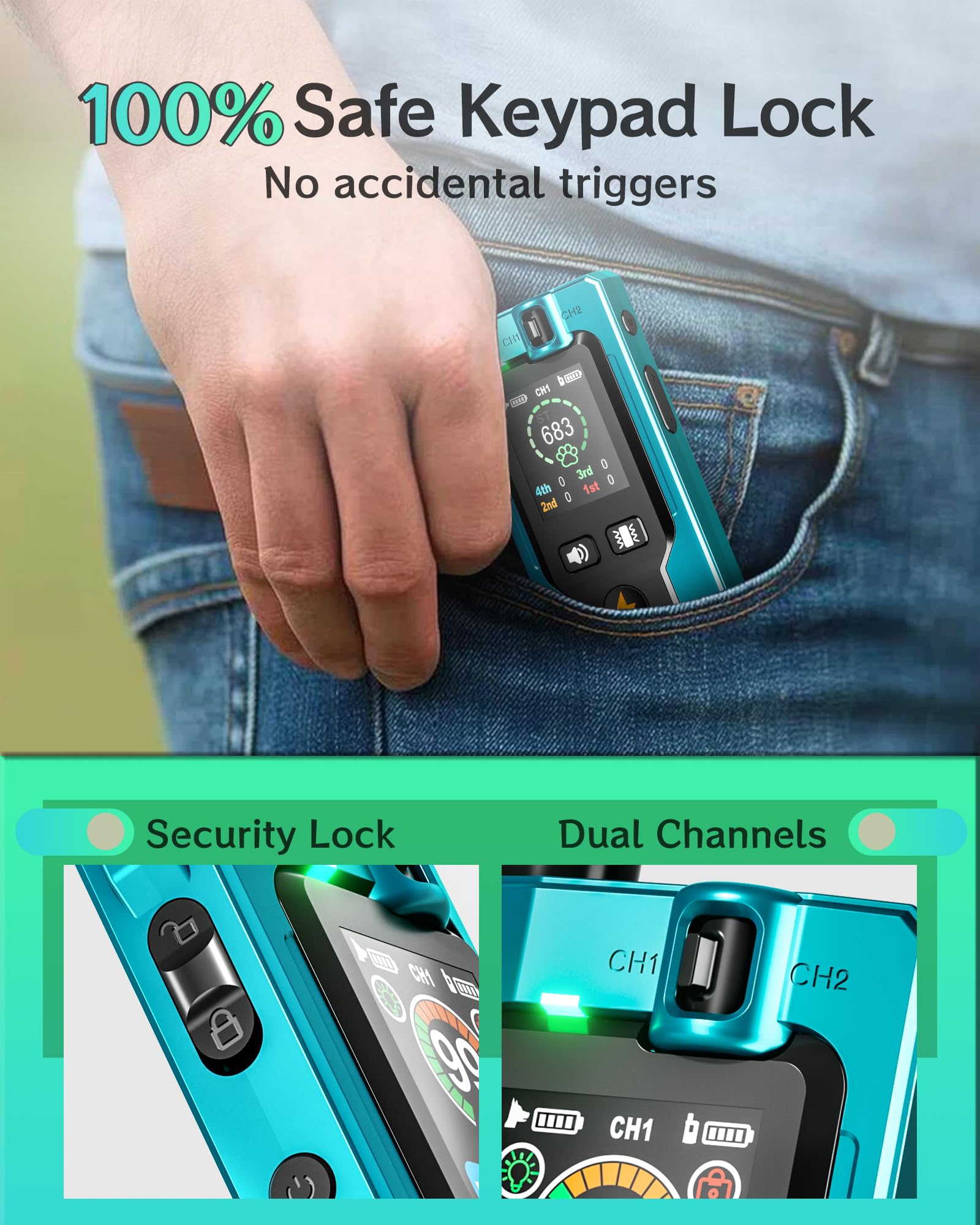 Frayo long-life battery with fast charging for uninterrupted training sessions
