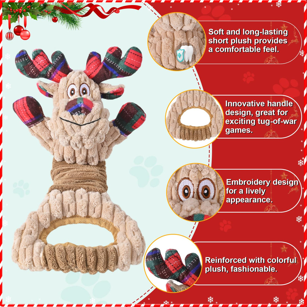 Frbyvad plush puppy toy features soft plush texture for gentle chewing