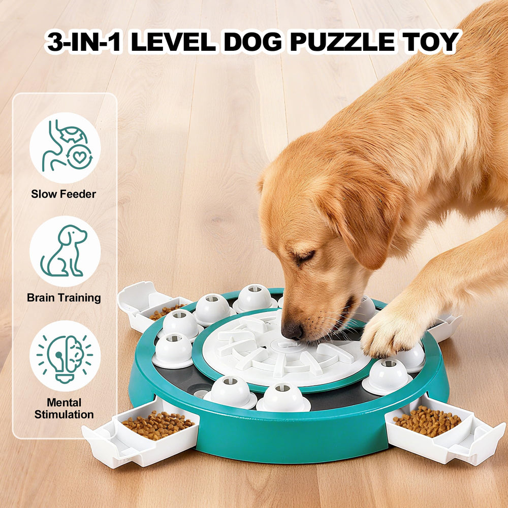 Freedoggi dog puzzle with mental stimulation modes supports curiosity and brain engagement.