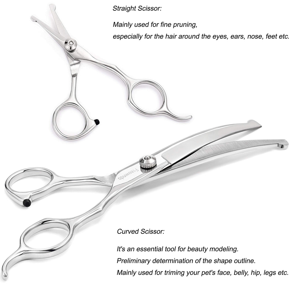 Freewindo ergonomic handles reduce hand fatigue during long grooming sessions