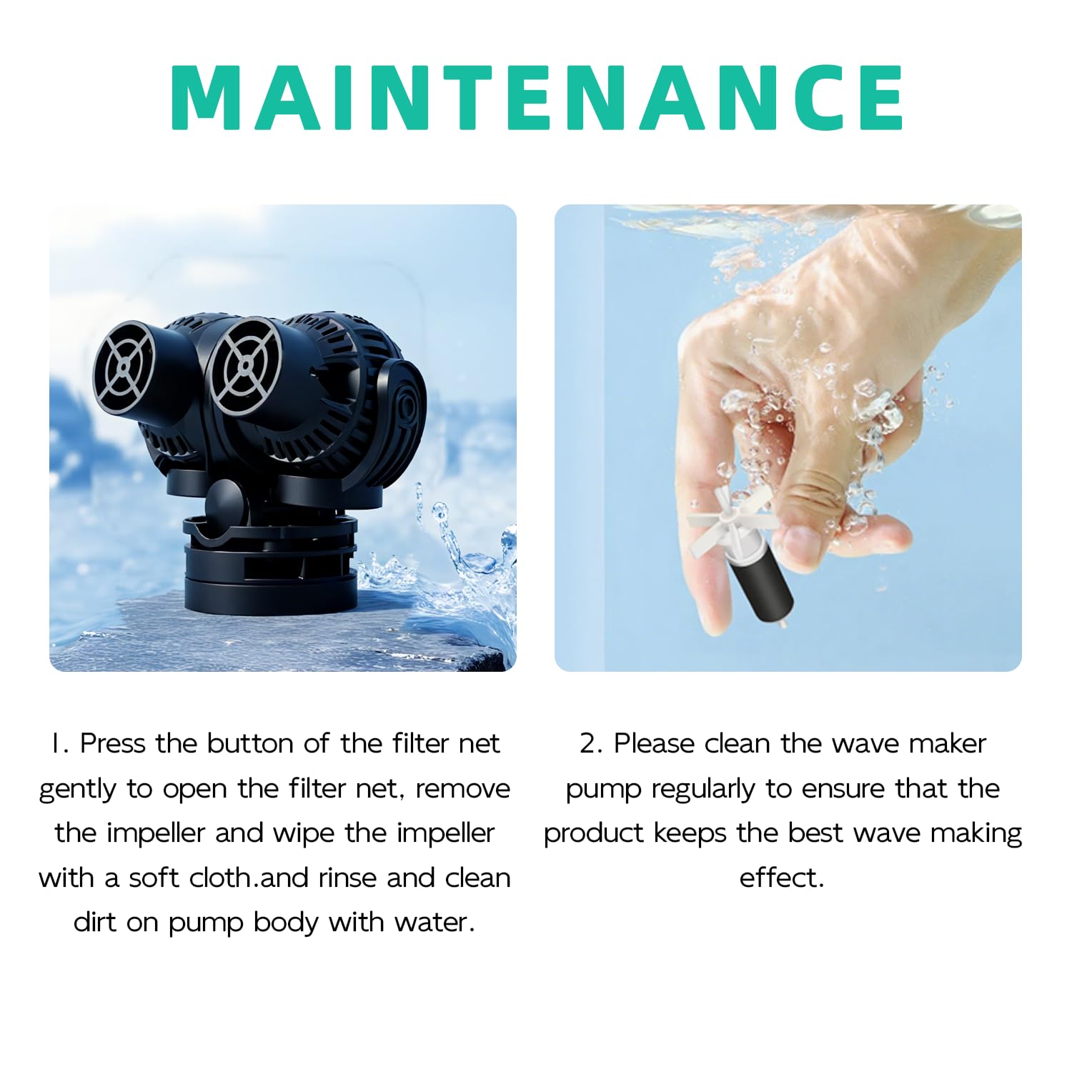 FreeSea after-sales service with responsive support for pump inquiries.