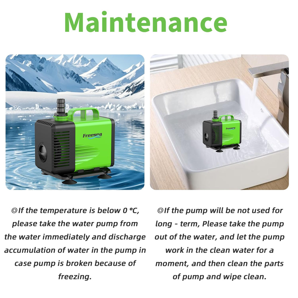 FREESEA long life-span pump designed for extended operation