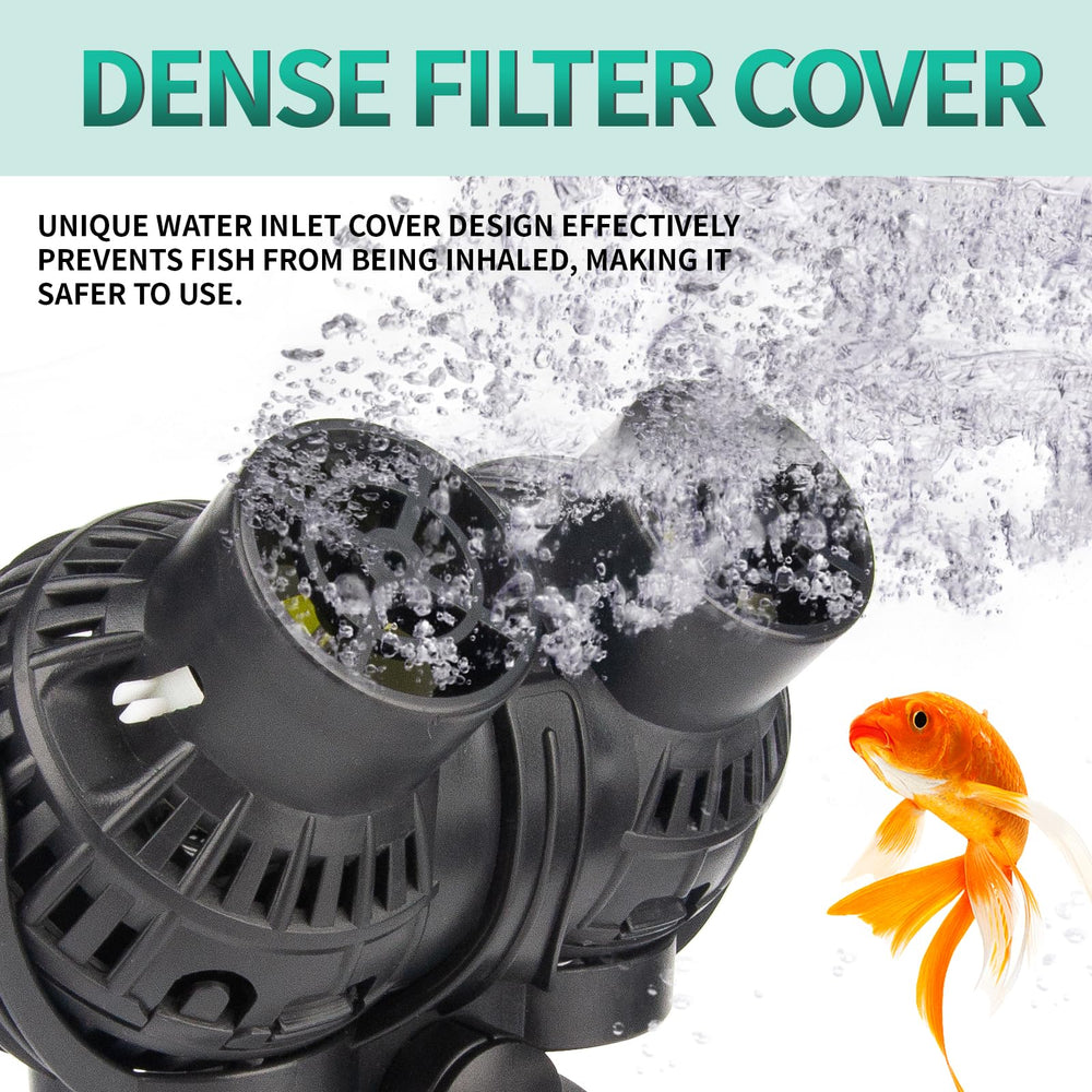 FreeSea magnetic stand enables easy installation anywhere in the aquarium.