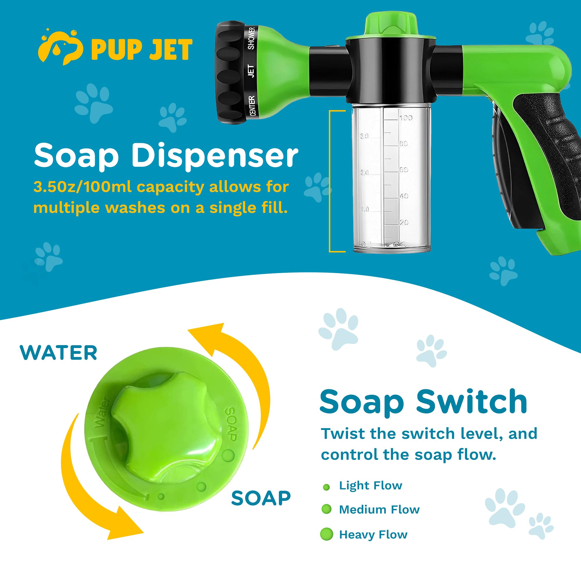 FREEZE2TRIM Pup Jet outdoors setup for efficient outdoor dog washes.