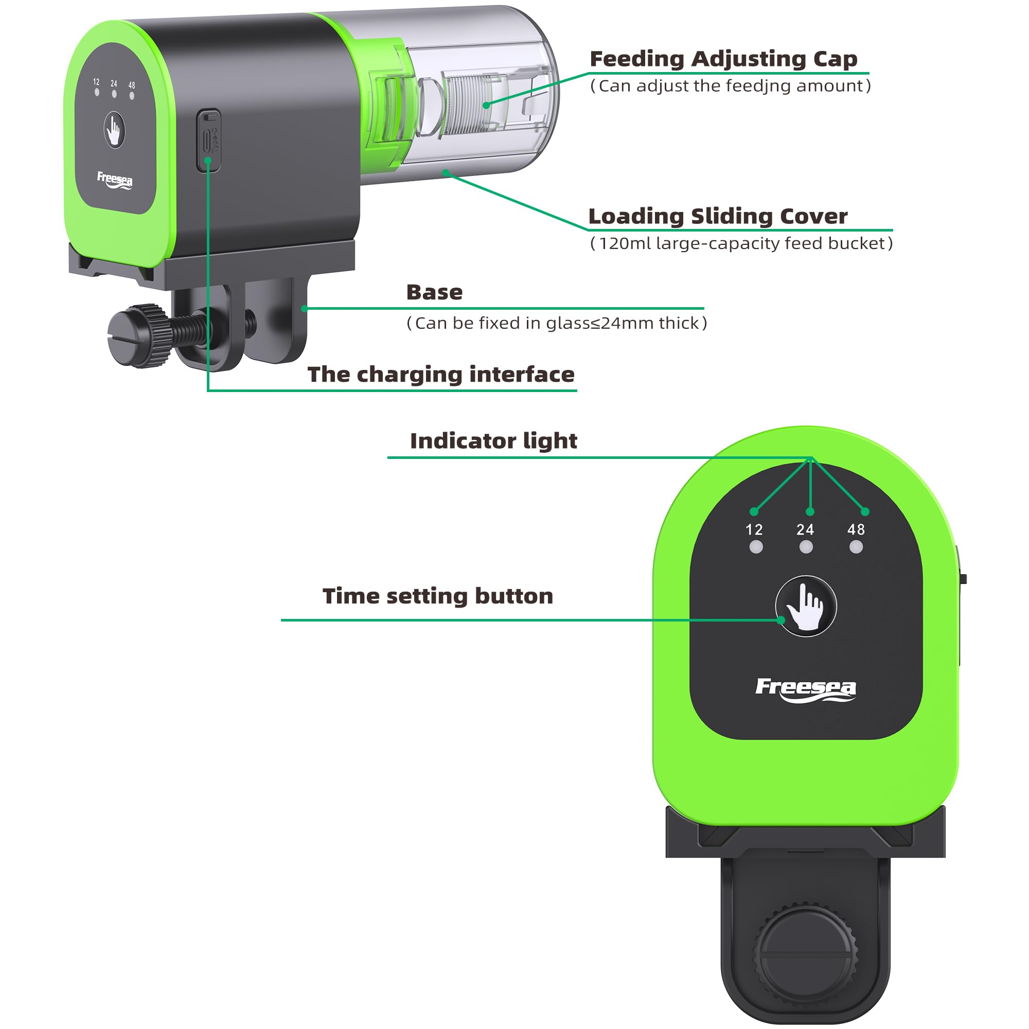 FREESEA product image emphasizes reliable after-sales service