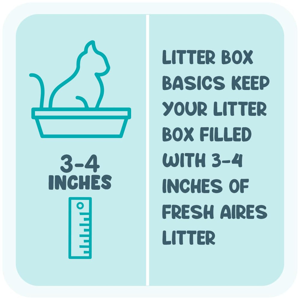 Fresh Aires Silica Crystal Cat Litter lightweight bag shown for easy pouring