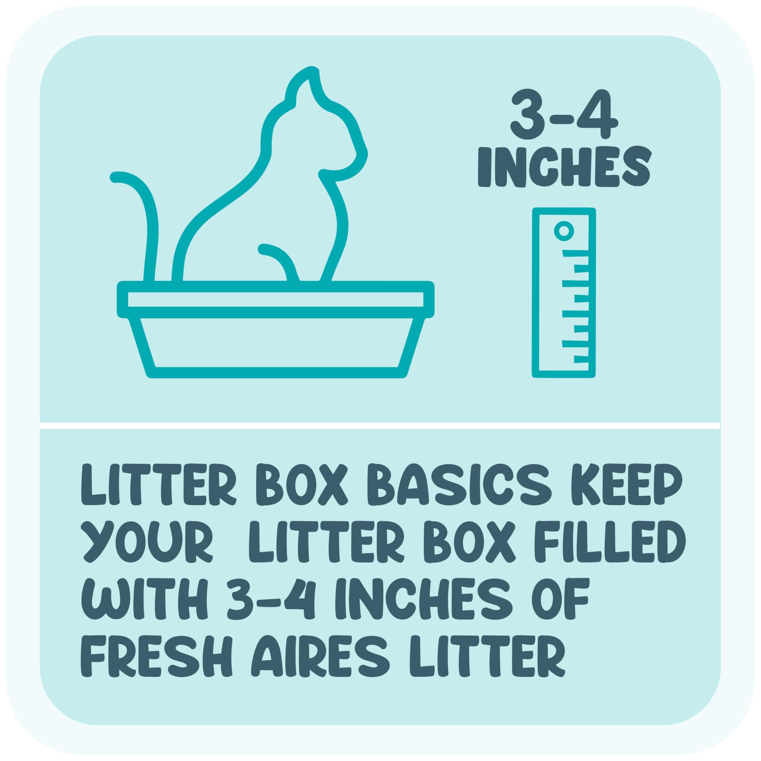 Fresh Aires Silica Crystal Cat Litter odor-control keeps home naturally fresh