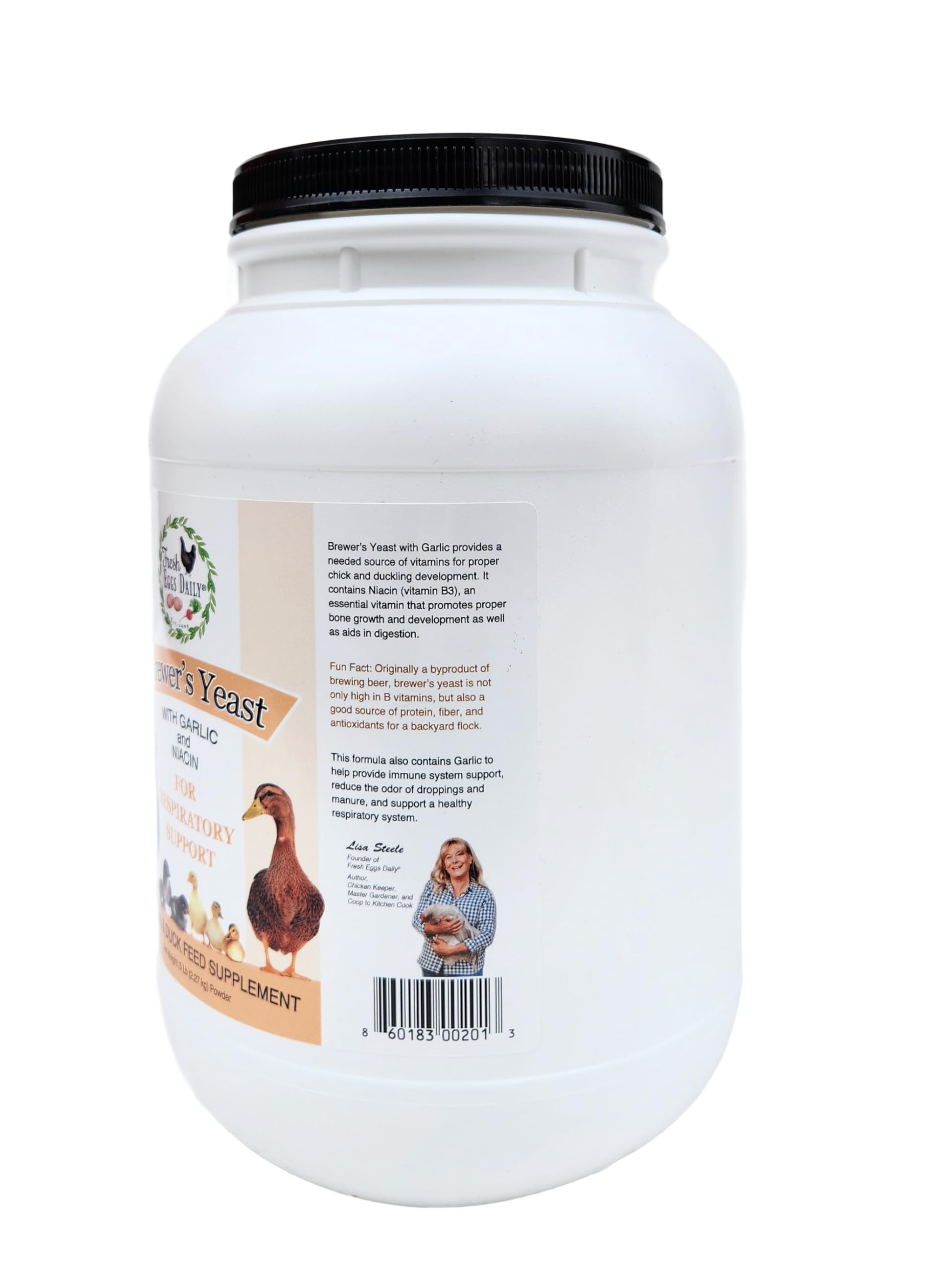 Fresh Eggs Daily bone development shot illustrates ducklings milestones with the supplement.
