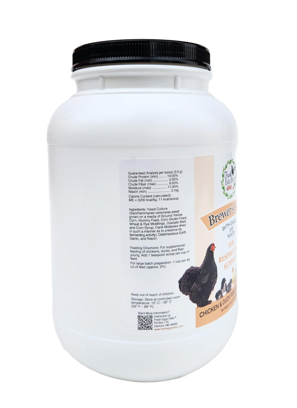 Fresh Eggs Daily odor control angle demonstrates manure odor reduction for a cleaner coop.