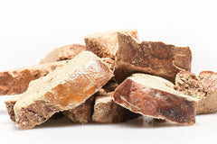 Fresh Is Best duck livers freeze-dried closeup—rich texture that pets find appealing during training.