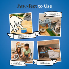 Fresh Wave placed near litter box reduces odors in real life