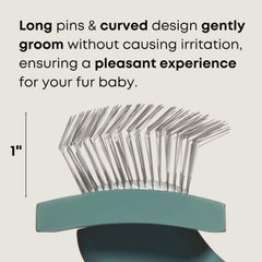 Freshly Bailey Doodle Brush gentle-on-skin keeps brushing comfortable for sensitive dogs