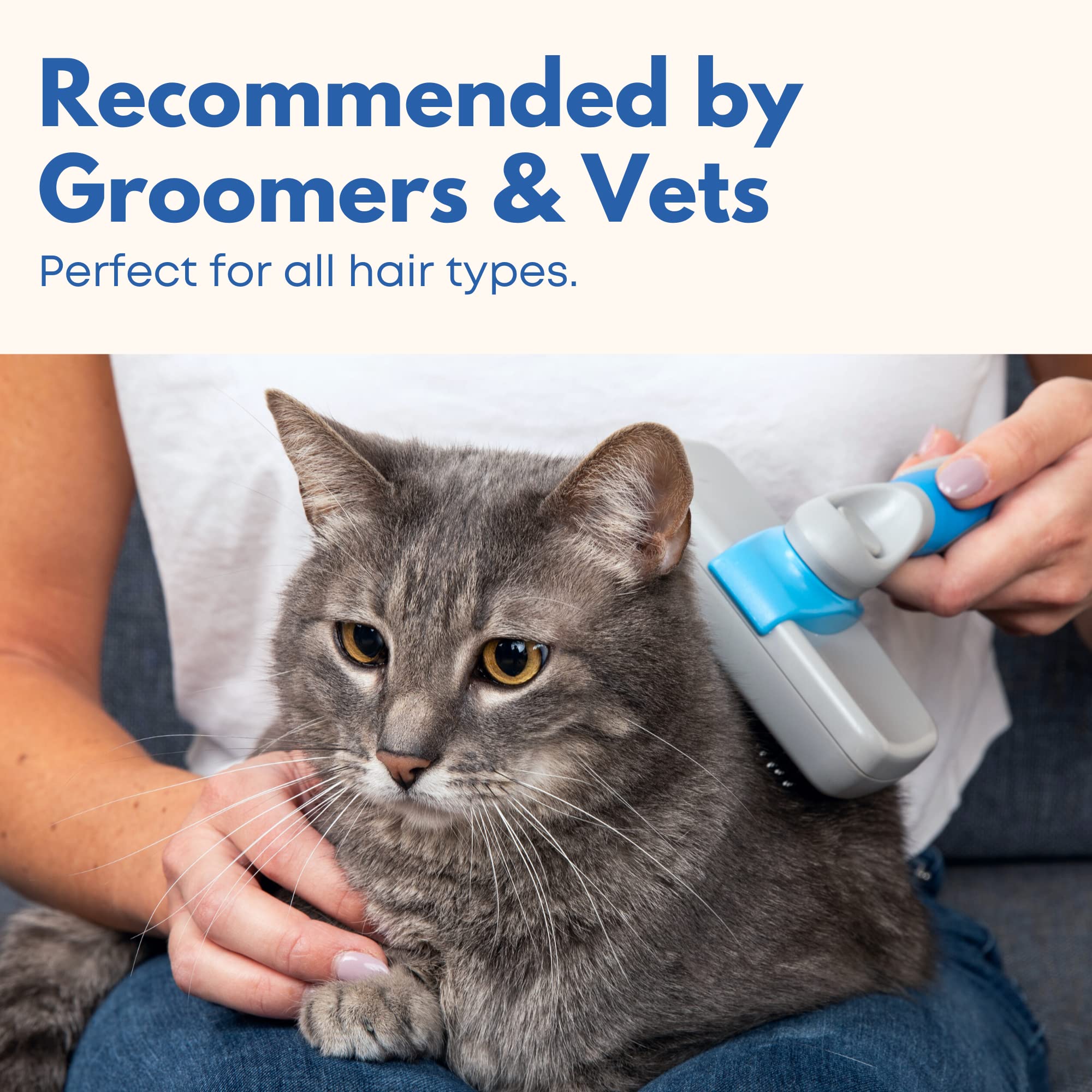Freshly Bailey self-cleaning slicker brush ideal for both dogs and cats