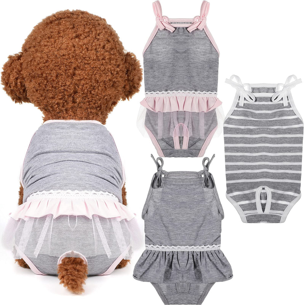 Frienda 3-piece dog diapers pack in a size M for female dogs