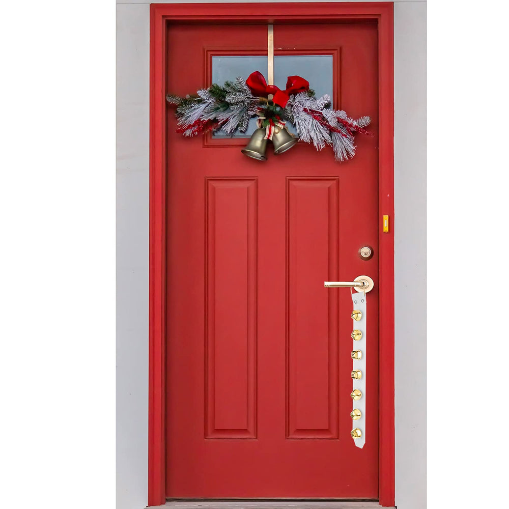 Frienda door-knob bells produce crisp jingling when your pet signals outside.