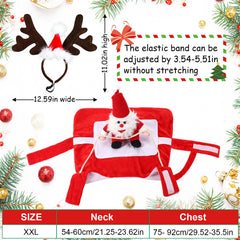 Frienda reindeer antler headband closeup demonstrates comfortable elastic design.