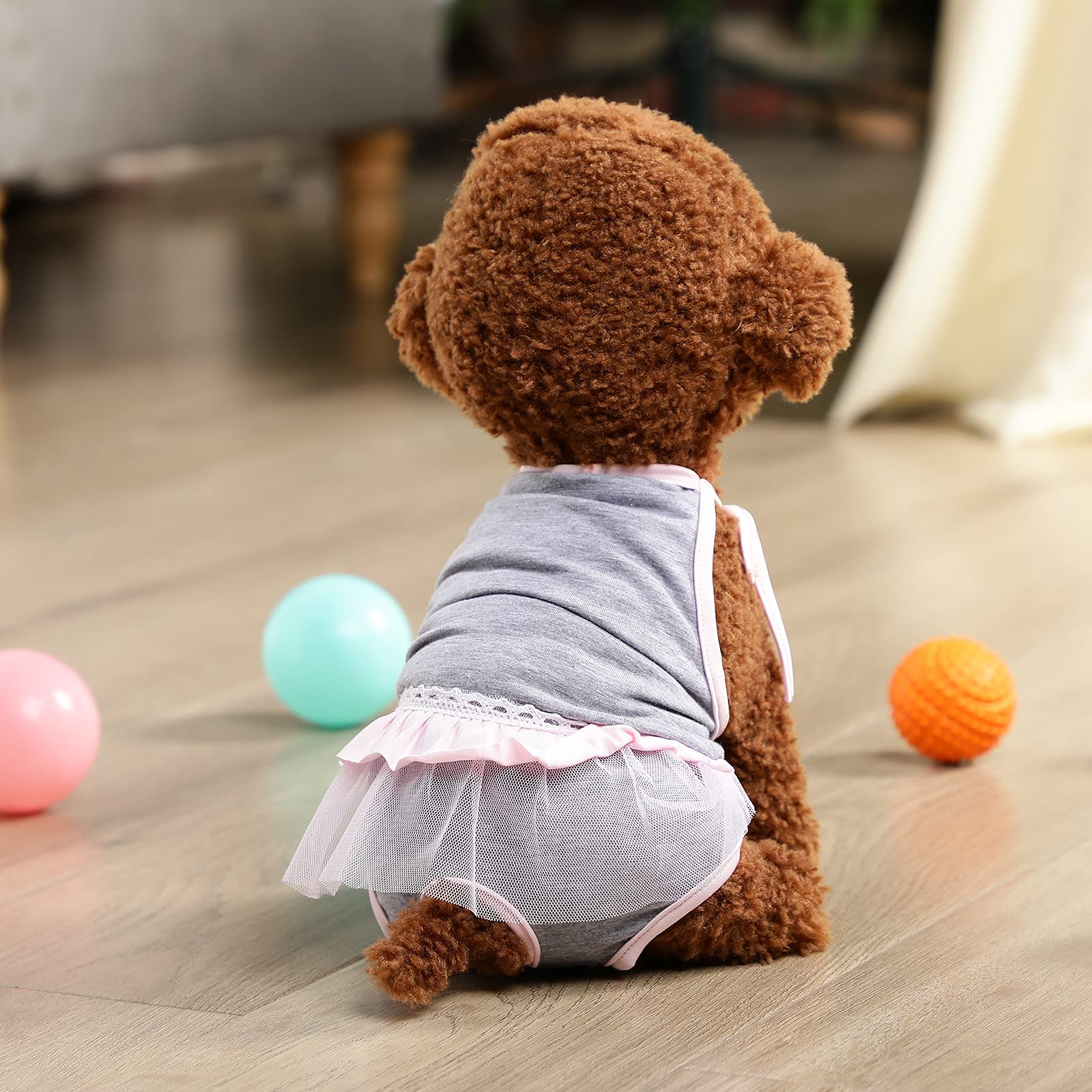 Frienda washable puppy panties ready for reuse