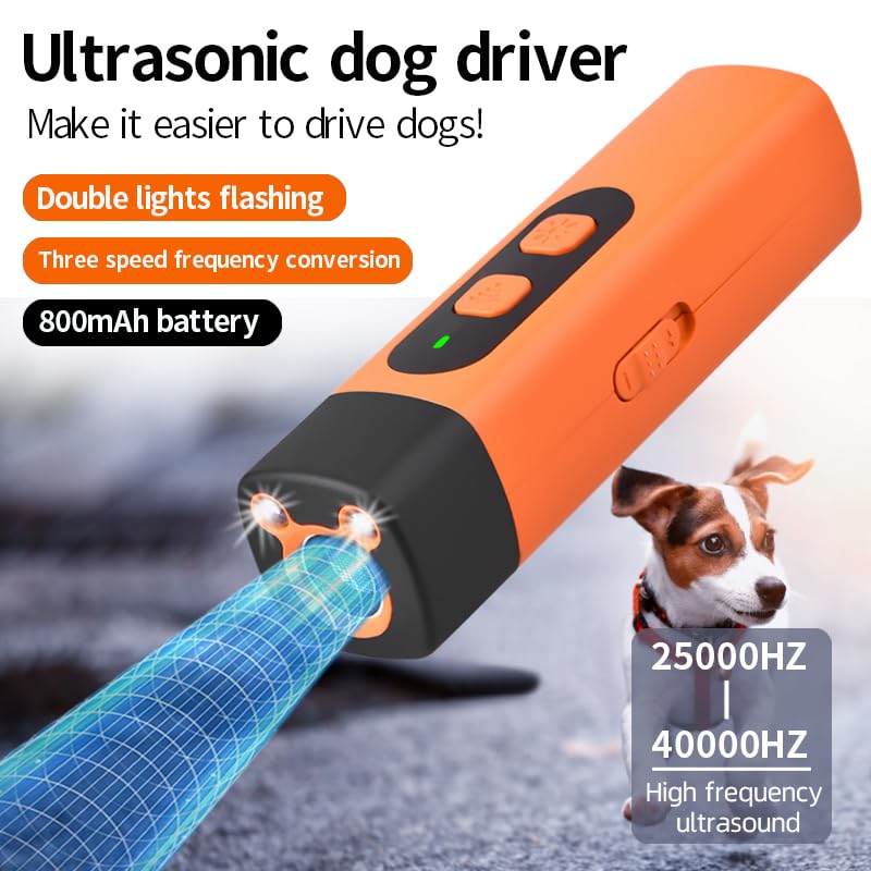 Friengood Bark Deterrent recharge port — USB-C charging for easy power on the go.