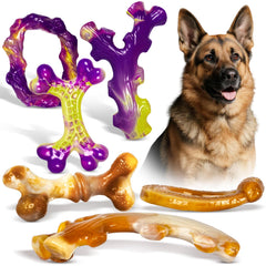 Frienhund 6-pack indestructible dog toys bundle offers durable chew sessions for strong chewers